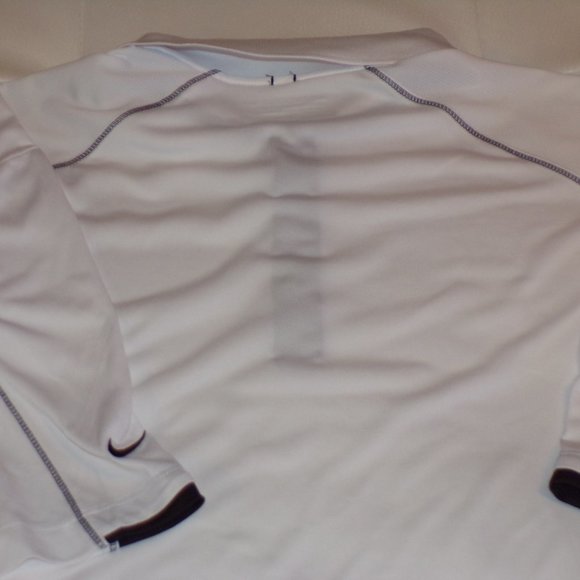 Nike Dry Fit Men's Golf Shirt Short Sleeve - Picture 6 of 8